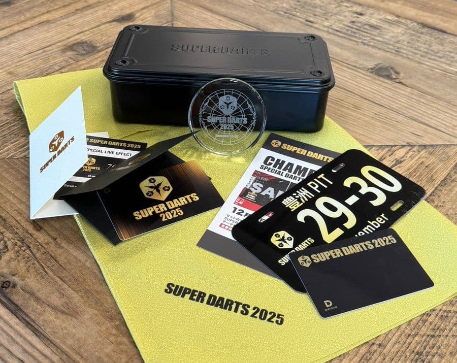 スーパーダーツ グッズ SUPER DARTS 2025 GOODS