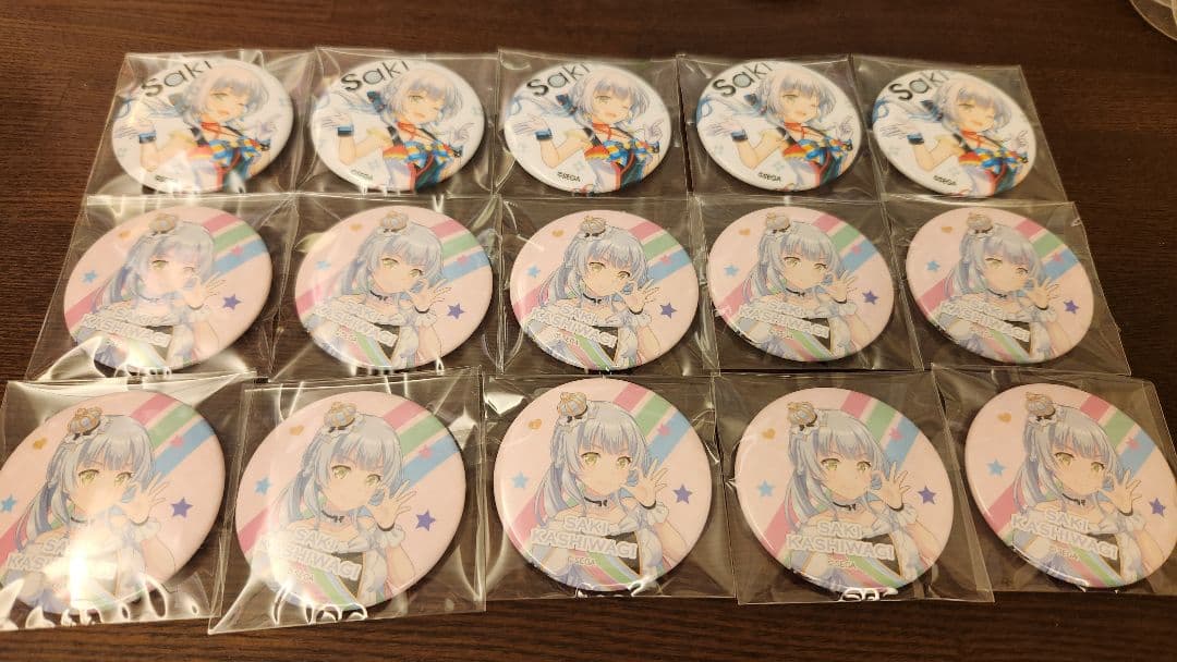 オンゲキ 柏木咲姫 缶バッジ15個セット