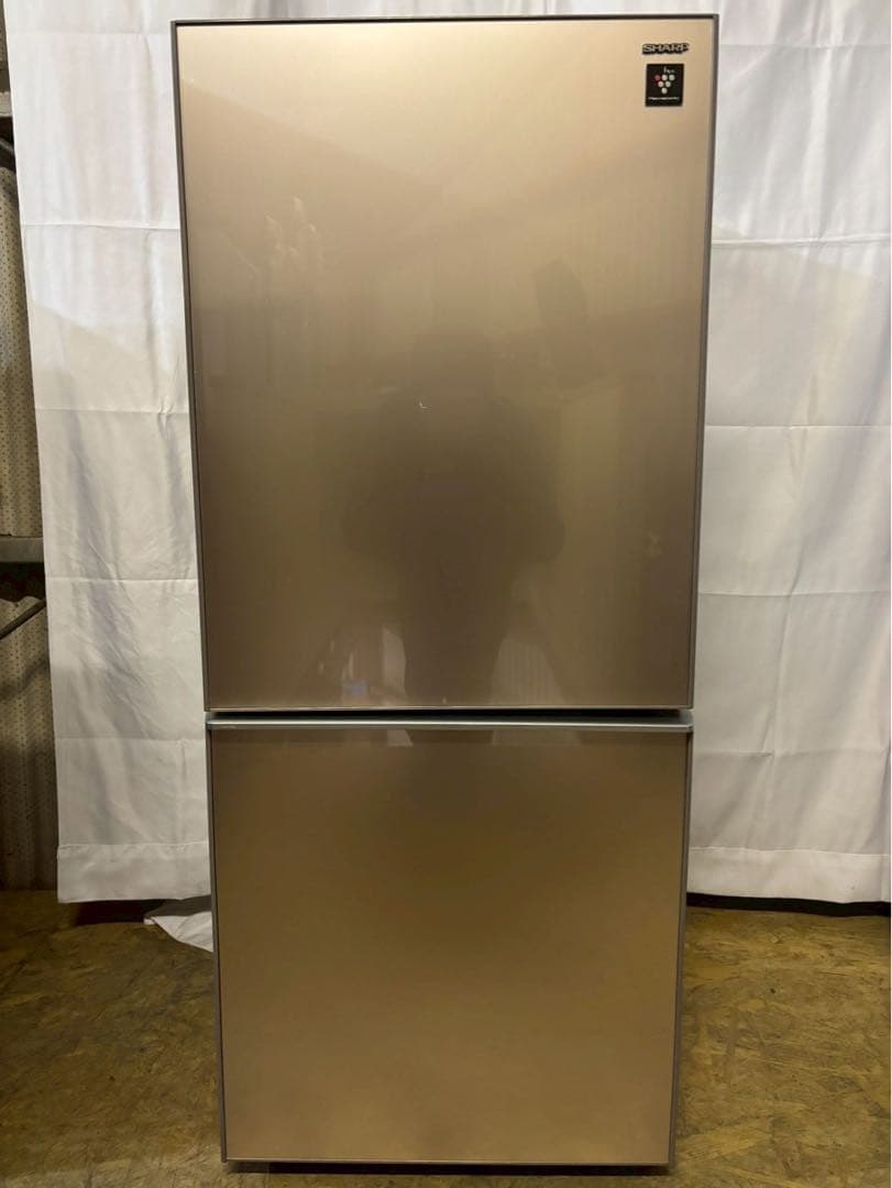 【inn】SHARP 2ドア冷蔵庫 SJ-GD14C-C 2017年製