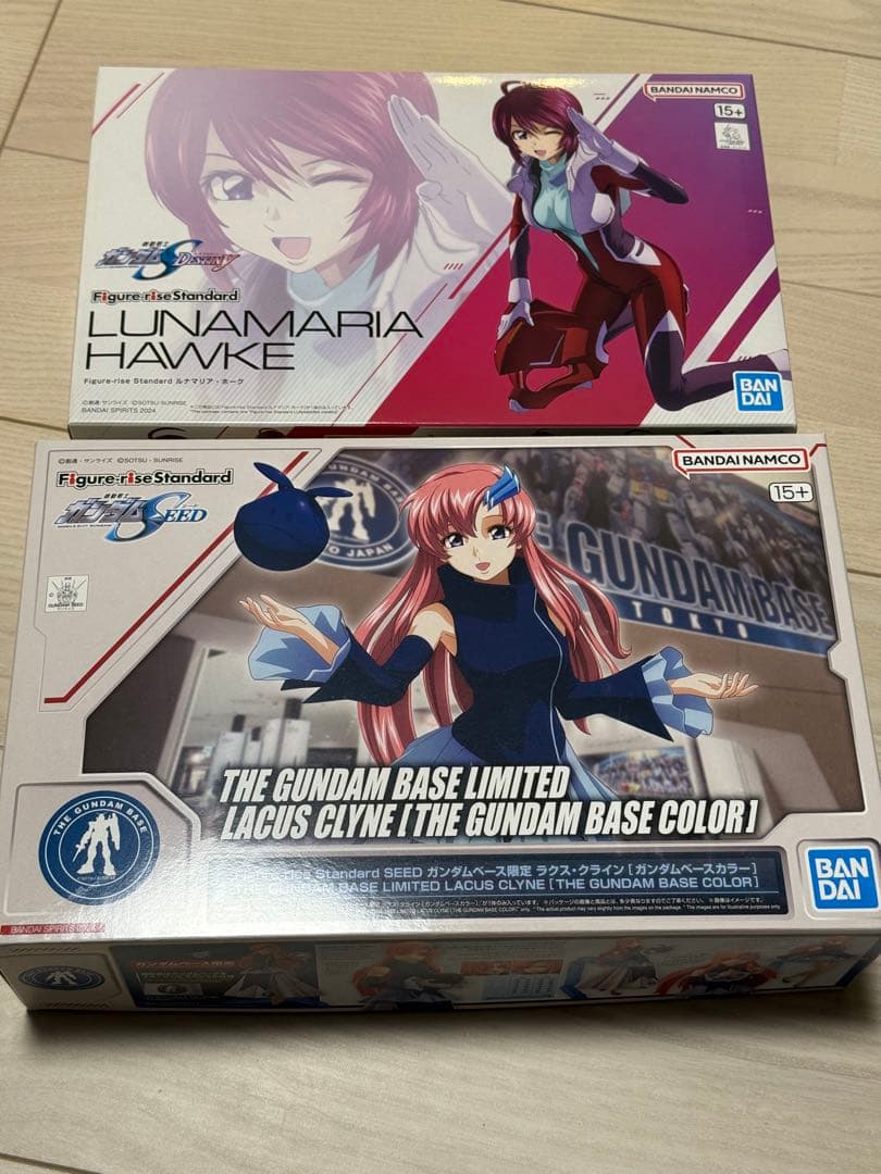 ガンプラ　ルナマリア・ホーク　ラクスクライン（ガンダムベースカラー）　セット