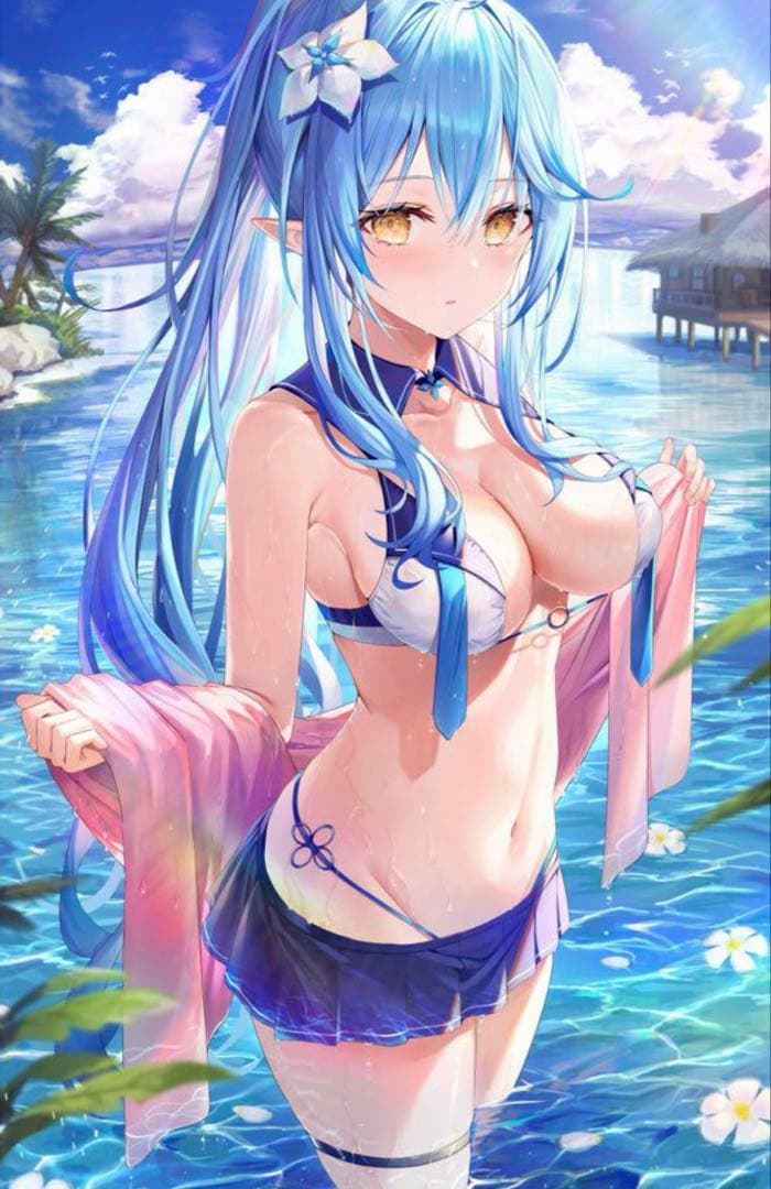 ホロライブ　リンユウ　雪花ラミィ　抱き枕カバー　正規品