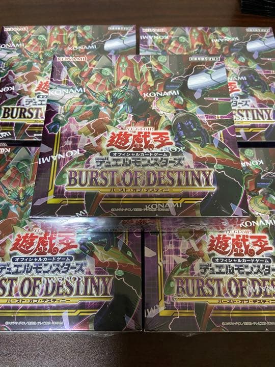 バーストオブデステニー　box シュリンク付き　5box