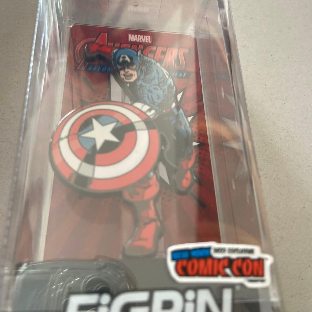 FiGPiN キャプテン アメリカ NYCC 2023 限定エナメルピン