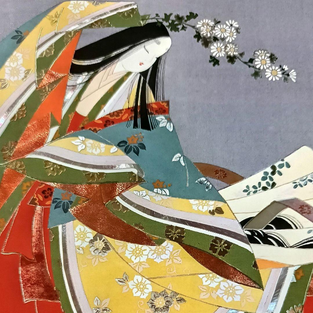 色紙(102)JARKET173735　東聖観による源氏物語の色紙★