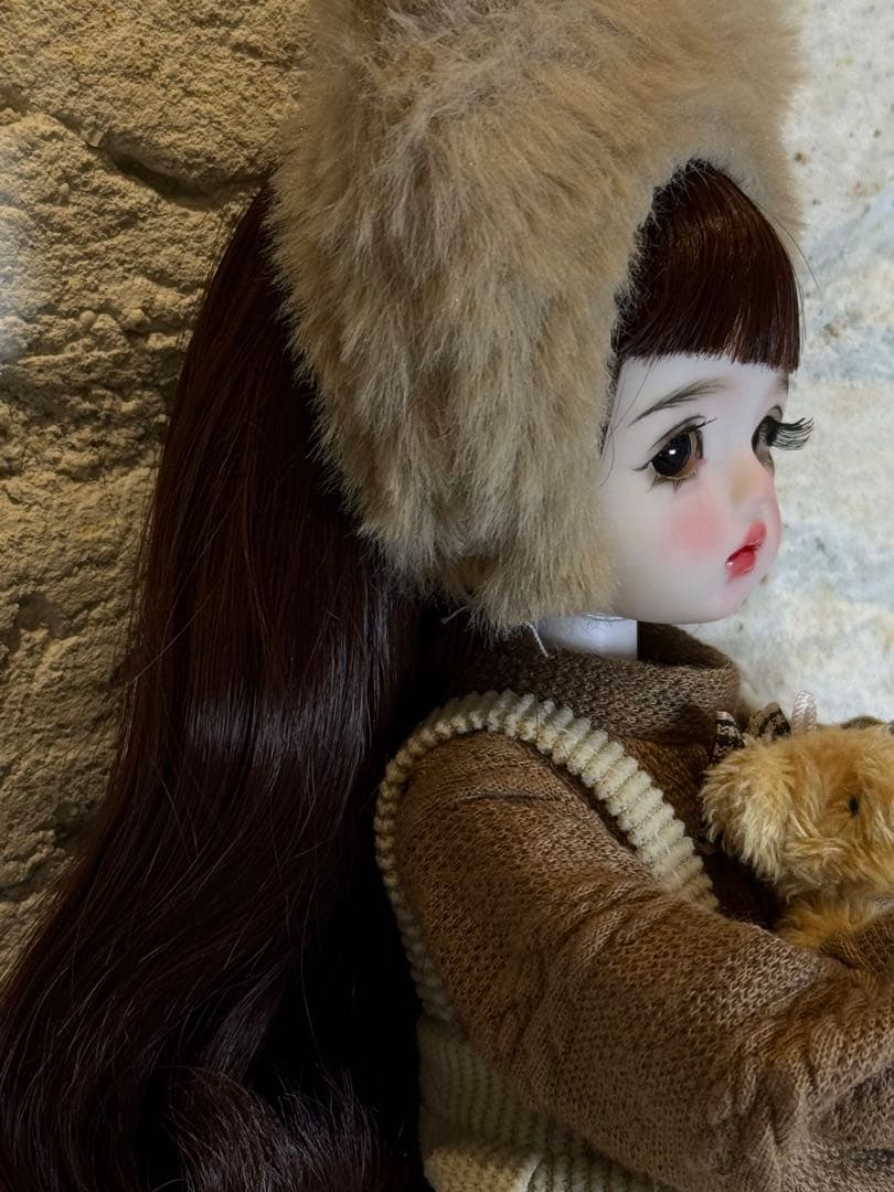 ドール 30cm本体＋衣装2着＋靴2足＋バッグ1点 ウィッグカスタムドール