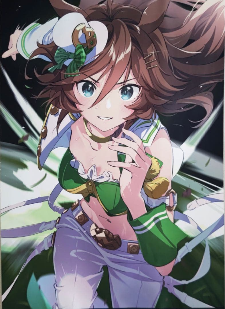 たろうまるん　ウマ娘　CBタペストリー　勝負服・湯けむりver ミスターシービー