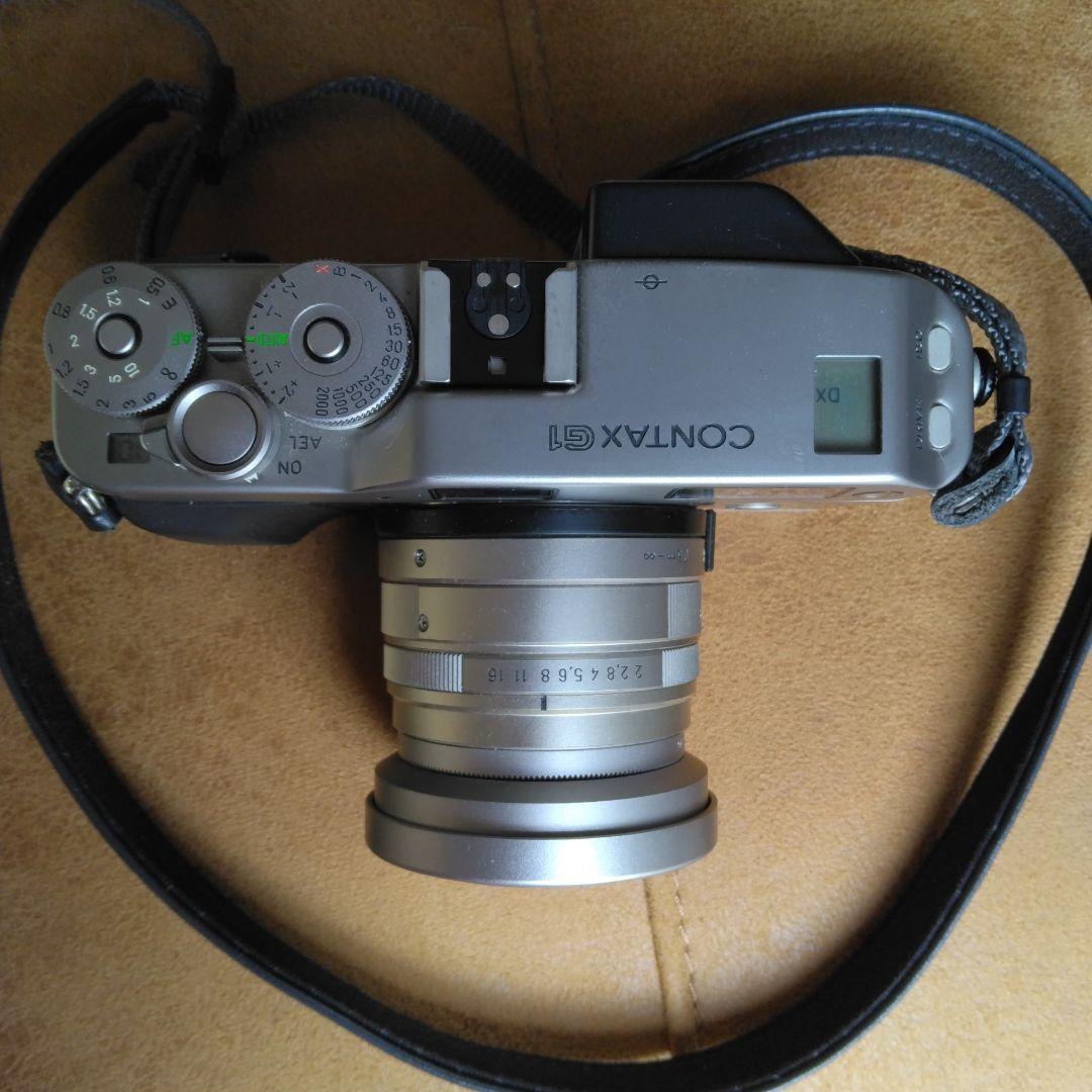 CONTAX G1 ストロボ付きカメラ