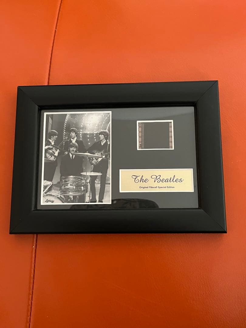 The Beatles 写真額縁 証明書付き