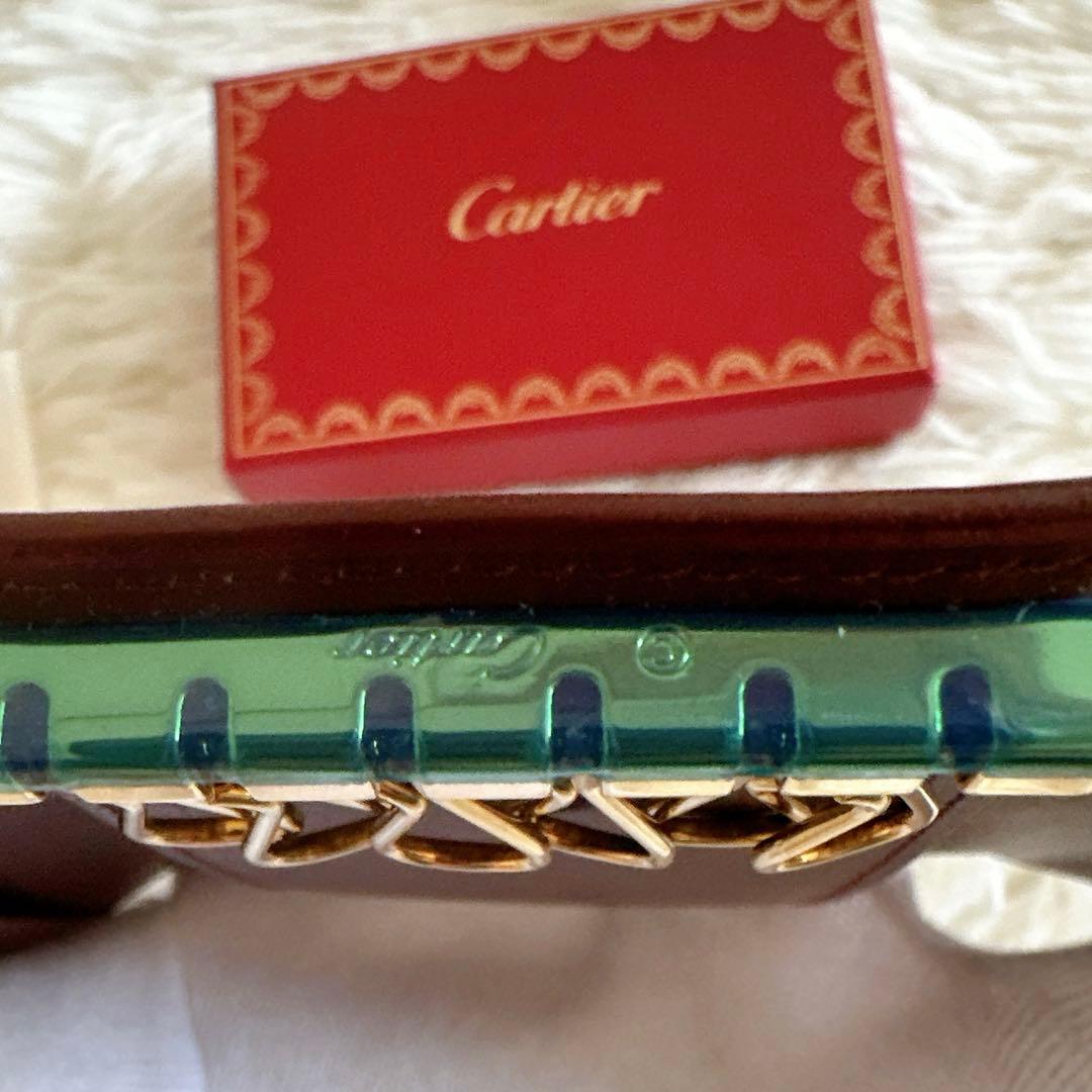 未使用 カルティエ マストライン レザー 6連キーケース
