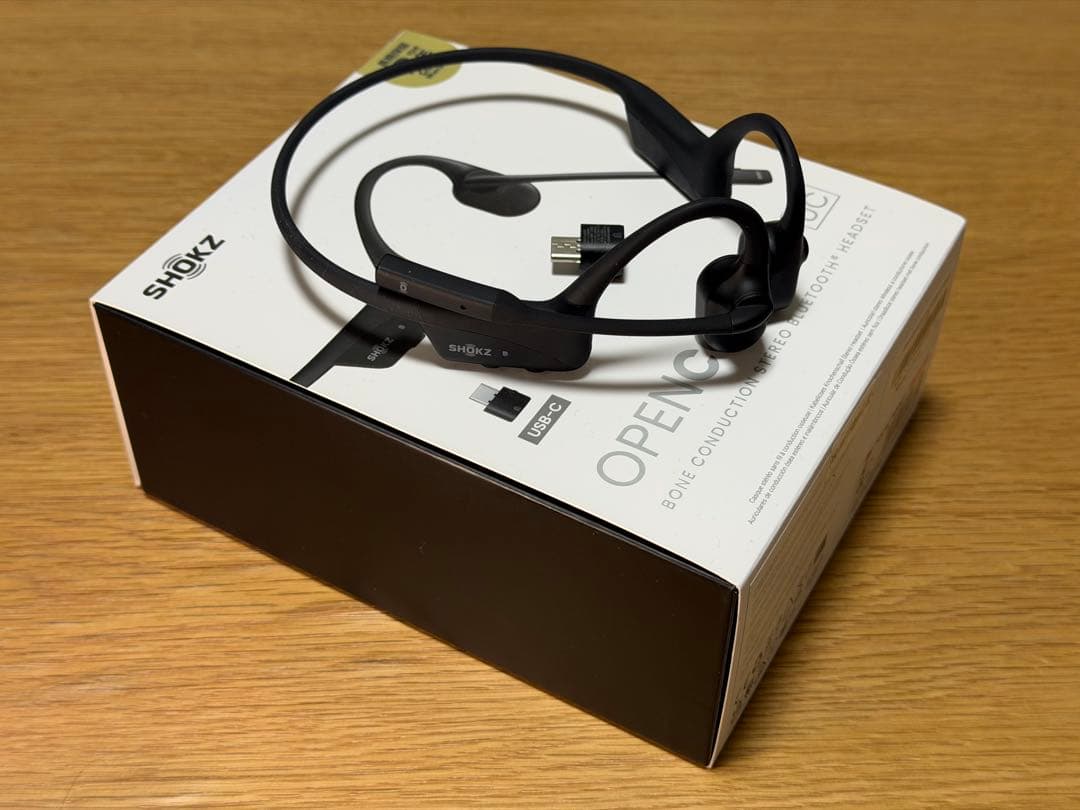 SHOKZ OPENCOMM2 UC 骨伝導ヘッドセット