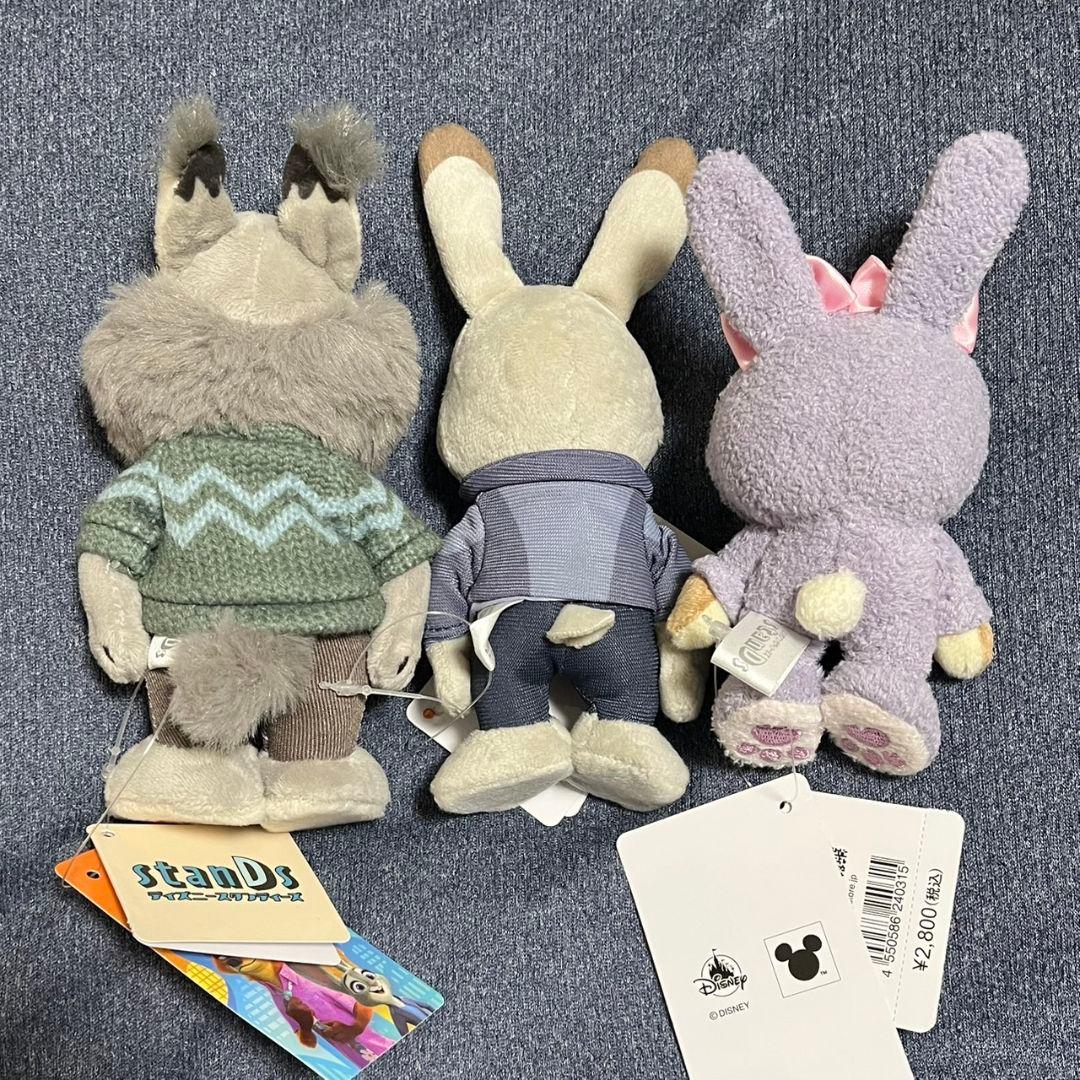 ディズニーストア ぬいぐるみ Disney stanDs ズートピア 3点セット