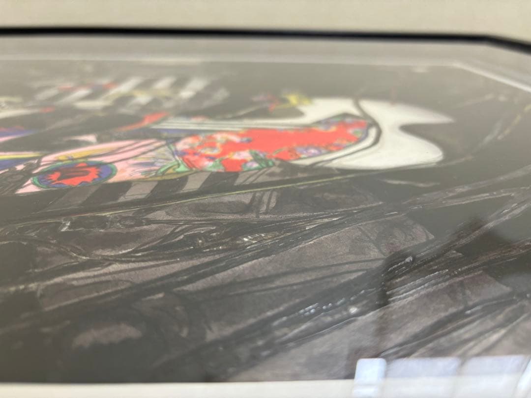 天野喜孝　版画　鉄馬(ハーレー) ファイナルファンタジー7