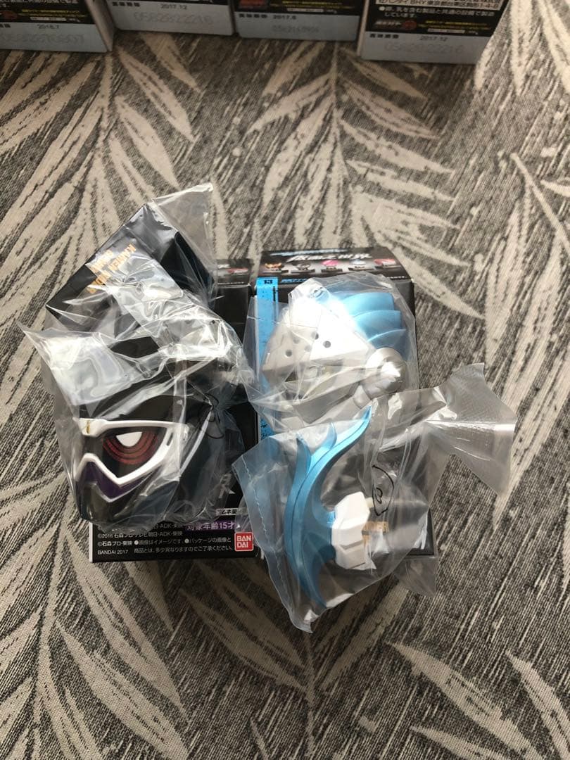 仮面ライダーマスクコレクション&仮面之世界マスカーワールド18種セット