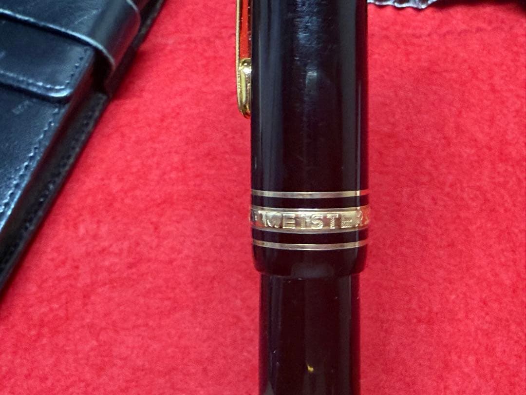 モンブラン　マイスターシュテュック　162 ローラーボール　黒　ボールペン