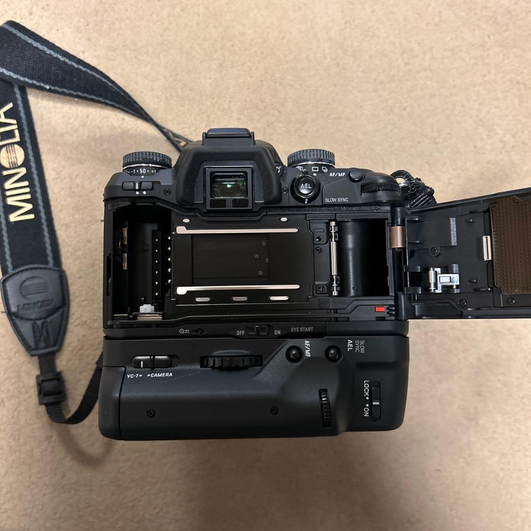 MINOLTA α-7 一眼レフカメラ レザーケース付き