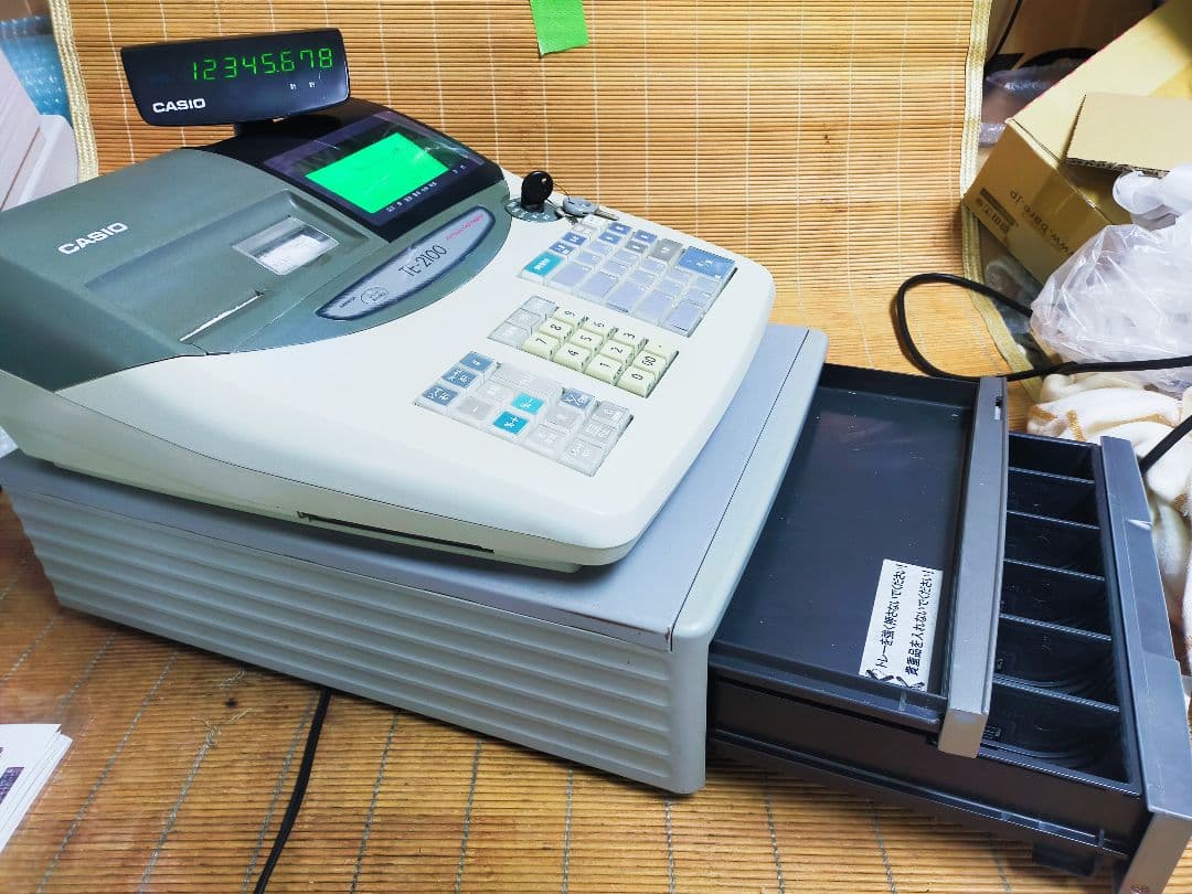 カシオレジスター　TE-2100　フル設定無料　長期使用可能　210000