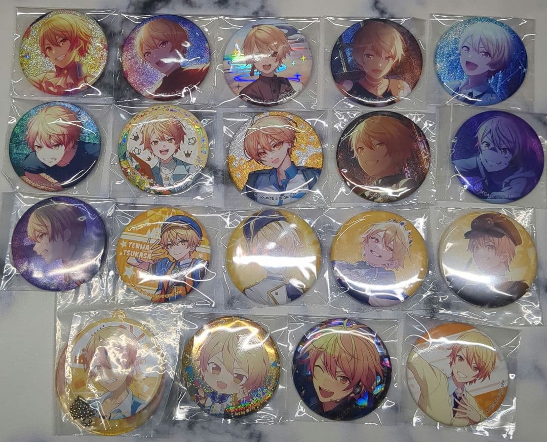 プロセカ　缶バッジ　グリ缶