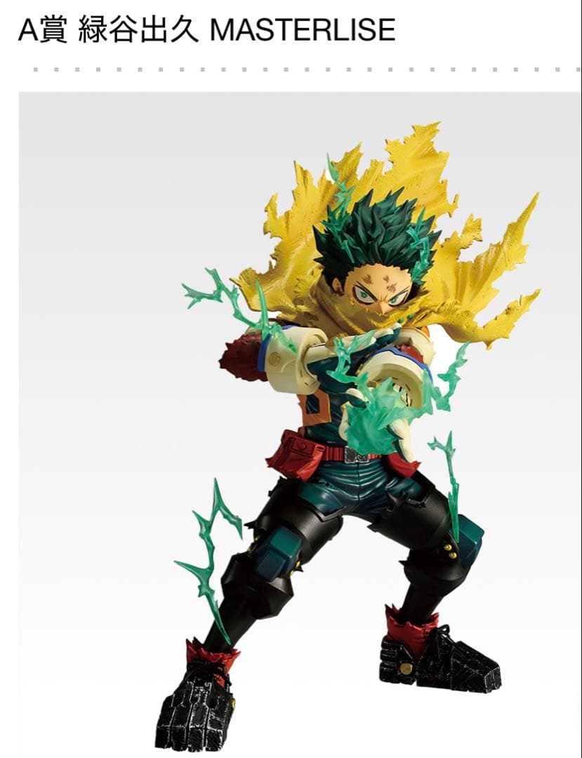 一番くじ　ヒロアカ　フィギュアコンプセット