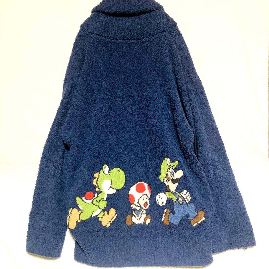 ジェラートピケ × マリオ ベビモコ カーディガン ユニセックス ルームウェア