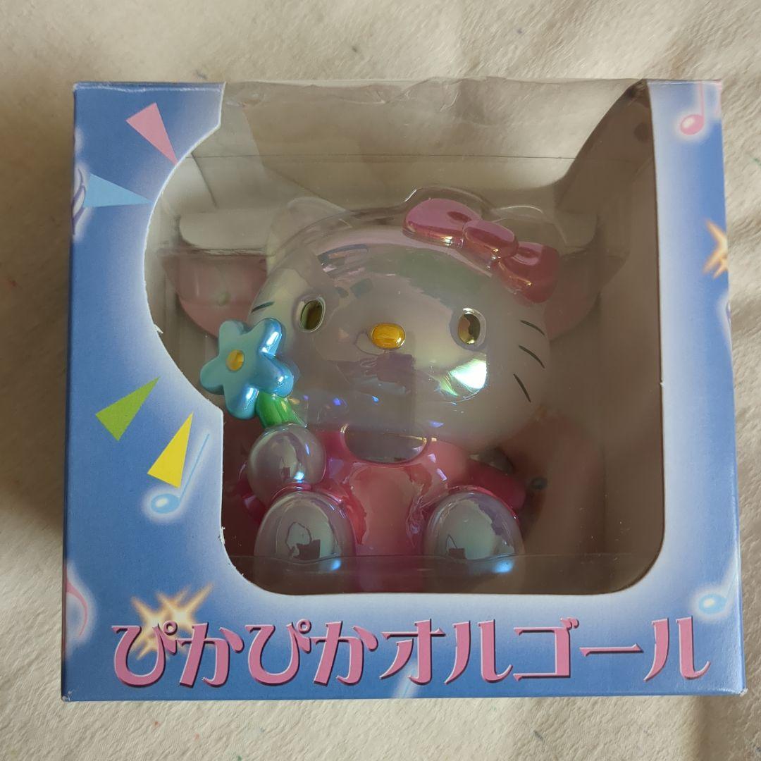 キティちゃんのぴかぴかオルゴール　★未使用　★光らないしオルゴールなりません!