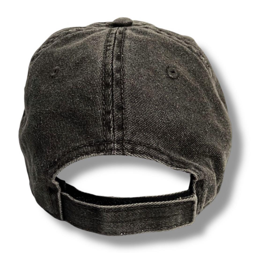 【ヴィンテージ加工】ネイバーフッド 刺繍ロゴ キャップ 炭黒 稲葉 長瀬 窪塚