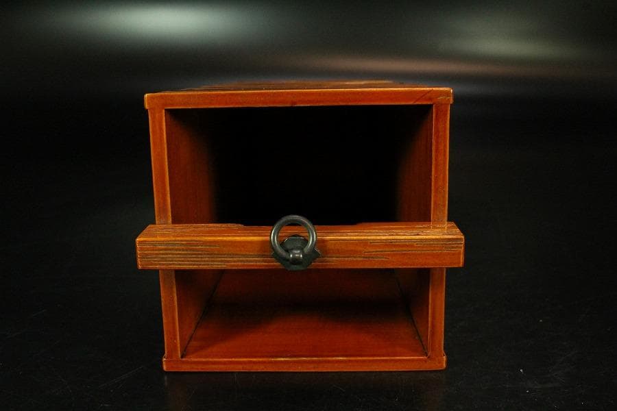 春慶塗 釣瓶 花生 象彦造 共箱(K-YC572)