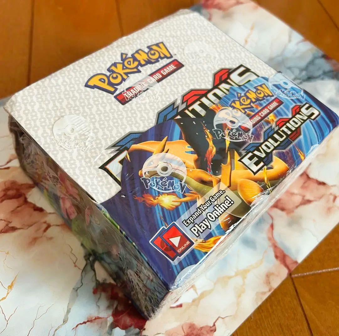 ゆ*あ様 ポケモンカードゲーム 英語版「XY Evolutions」BOX シュ