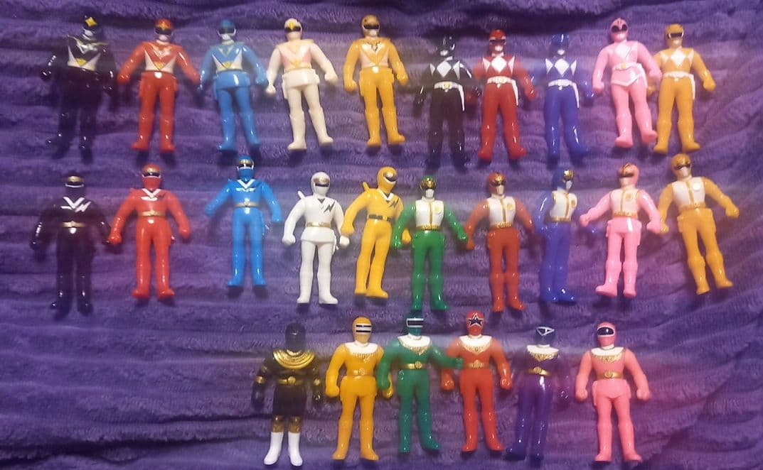 戦隊ヒーローミニソフビ ２６体セット✨平成レトロ✨