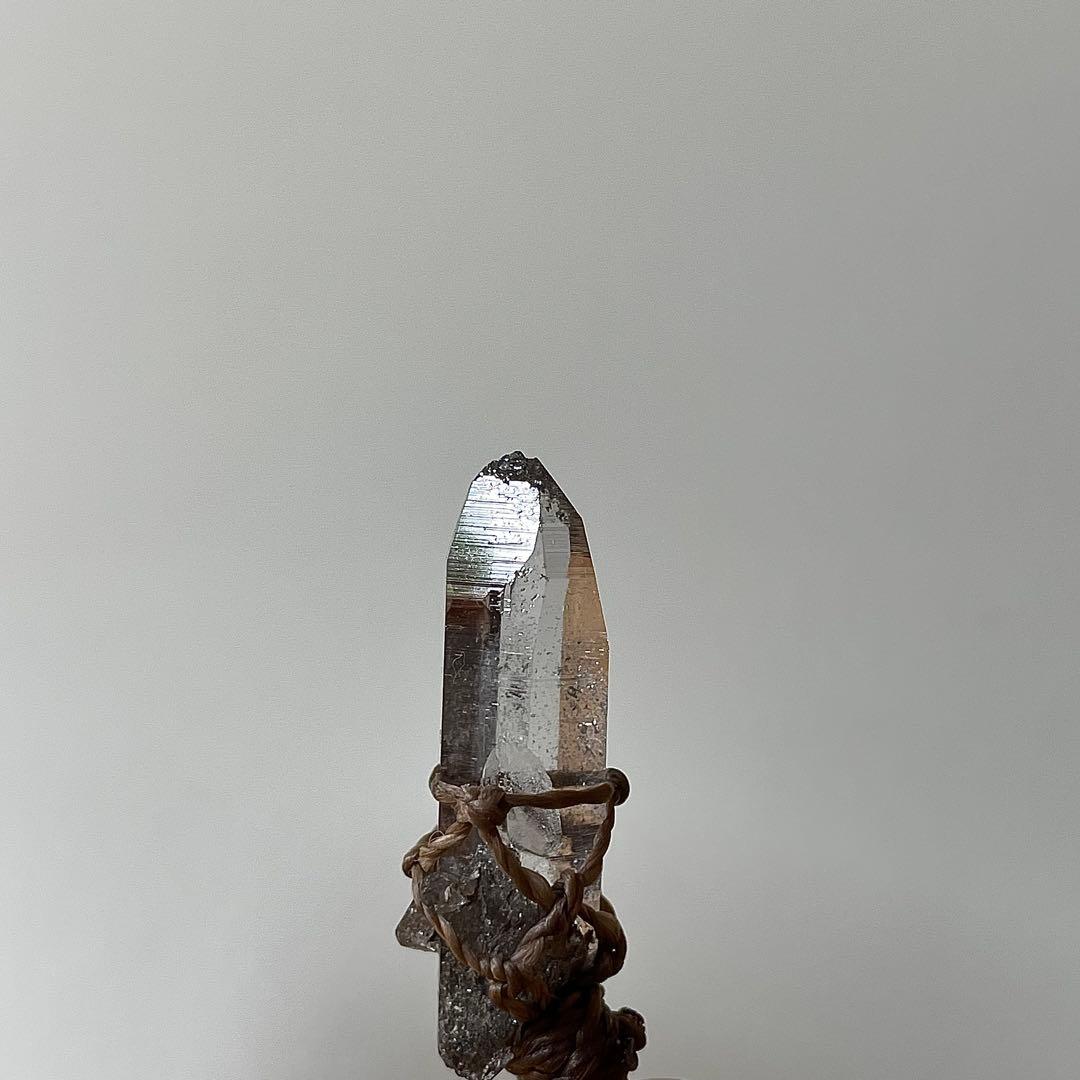 ヒマラヤ水晶 ガネッシュヒマール ＊ マクラメペンダント ネックレス 54