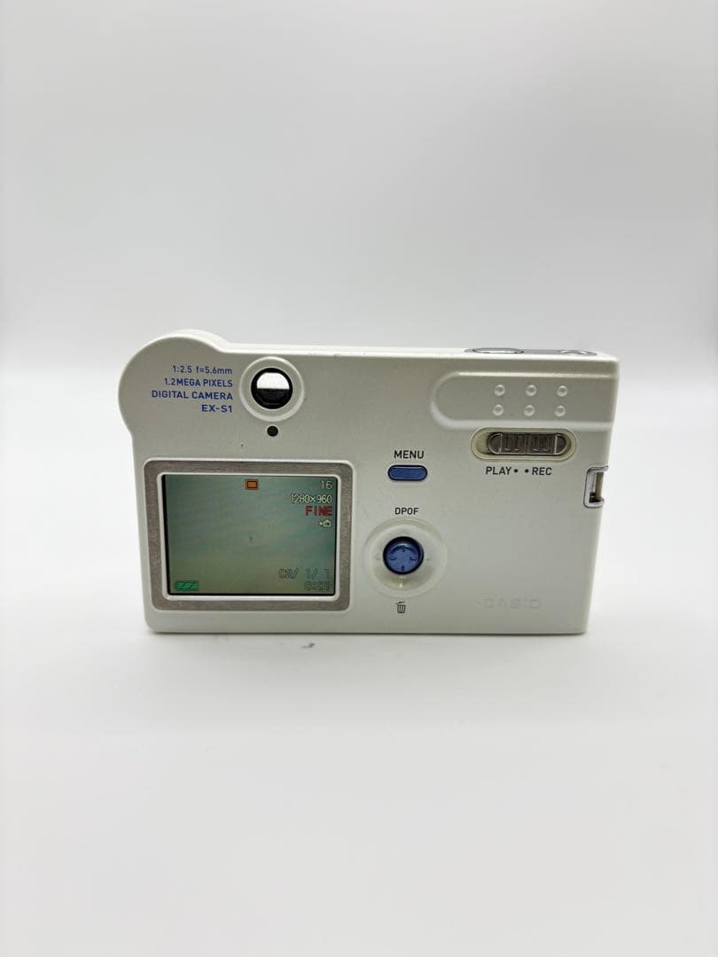 【動作品】CASIO EXILIM EX-S1 ホワイト