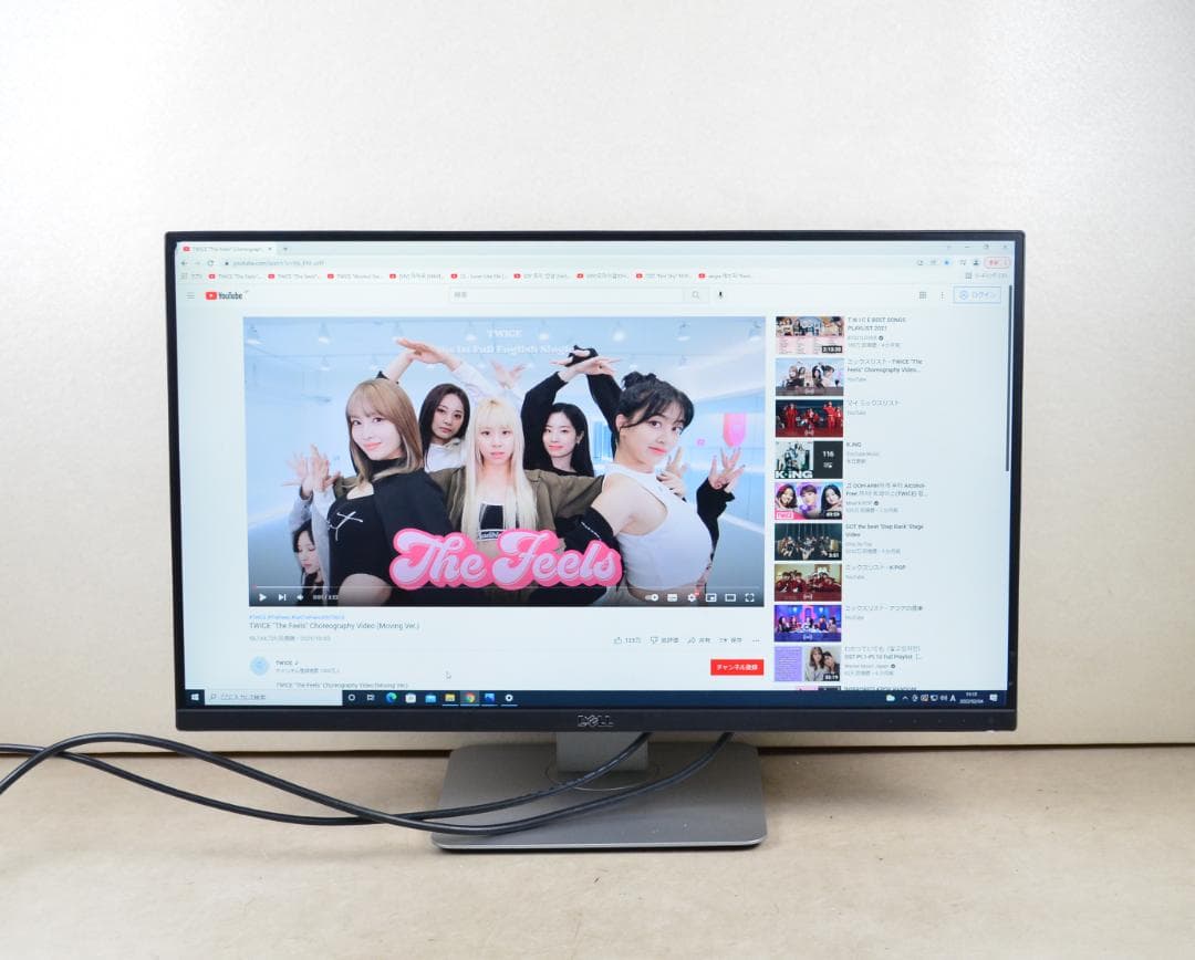 6976/6977　2台　DELL　U2715H　27型　WQHD　HDMI