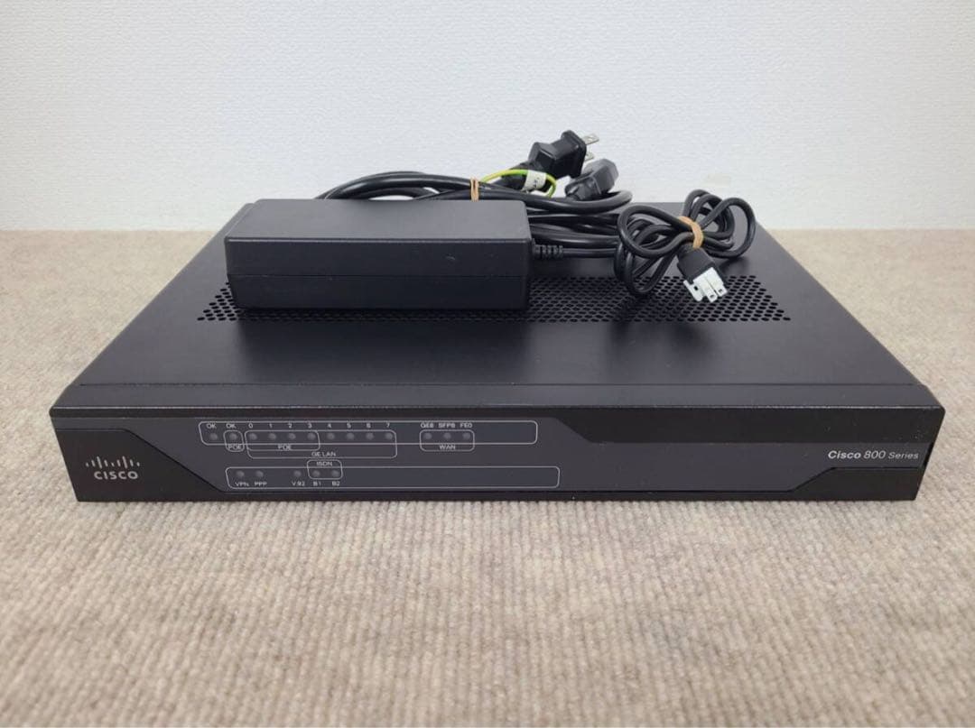 ■最新 IOS15.9(2025)■Cisco C891FJ-K9 C891F