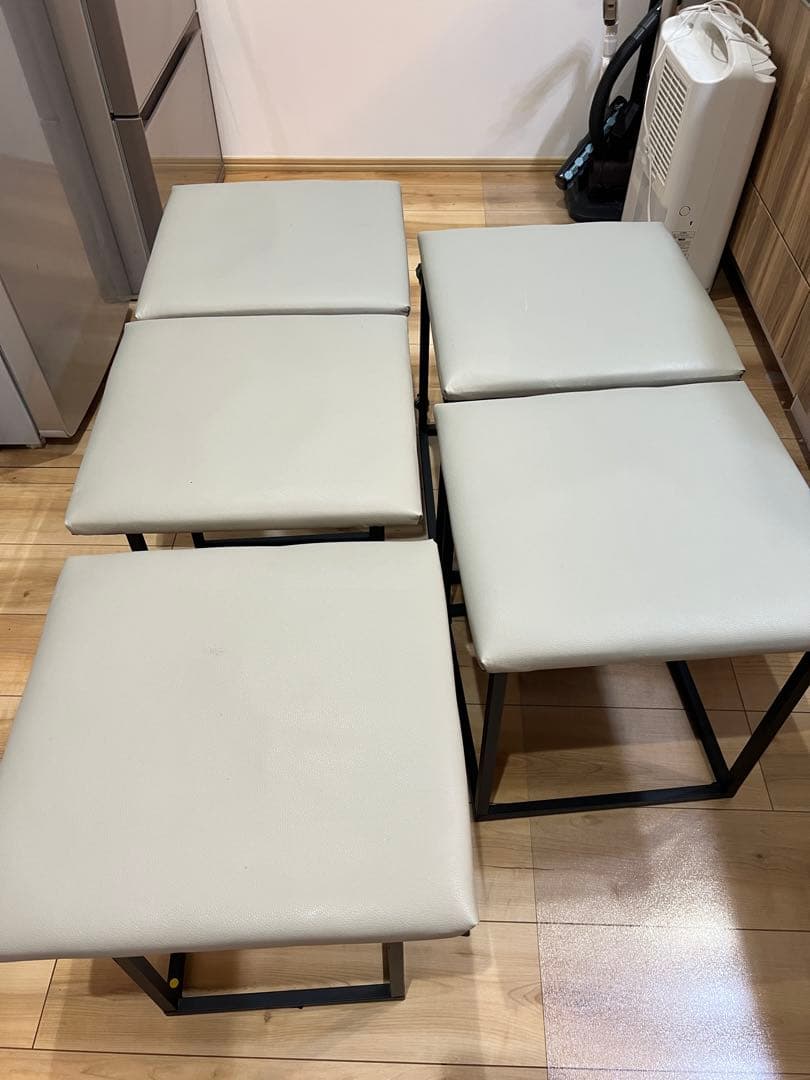 コンビネーションスツール　来客用、5in1