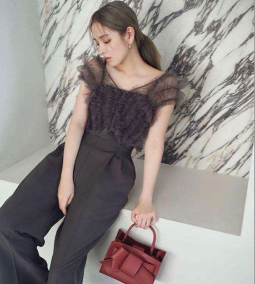 FRAY I.D チュールブラウスセットベアコンビネゾン