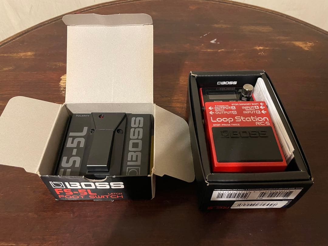 BOSS RC-5 Loop Station フットスイッチFS-5L