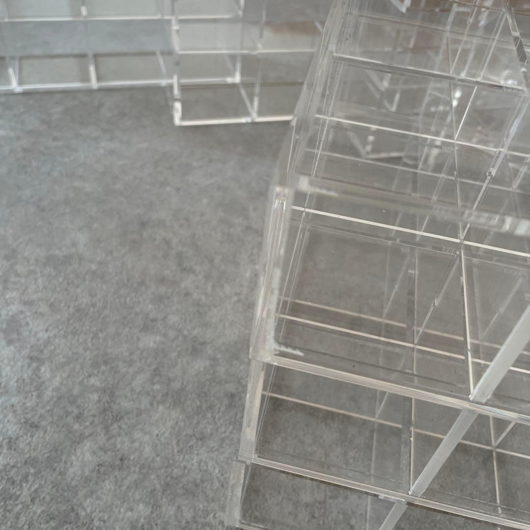 新品同様【無印良品】廃盤 レア アクリル コレクションケース