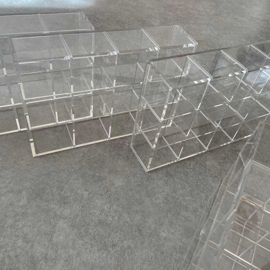 新品同様【無印良品】廃盤 レア アクリル コレクションケース