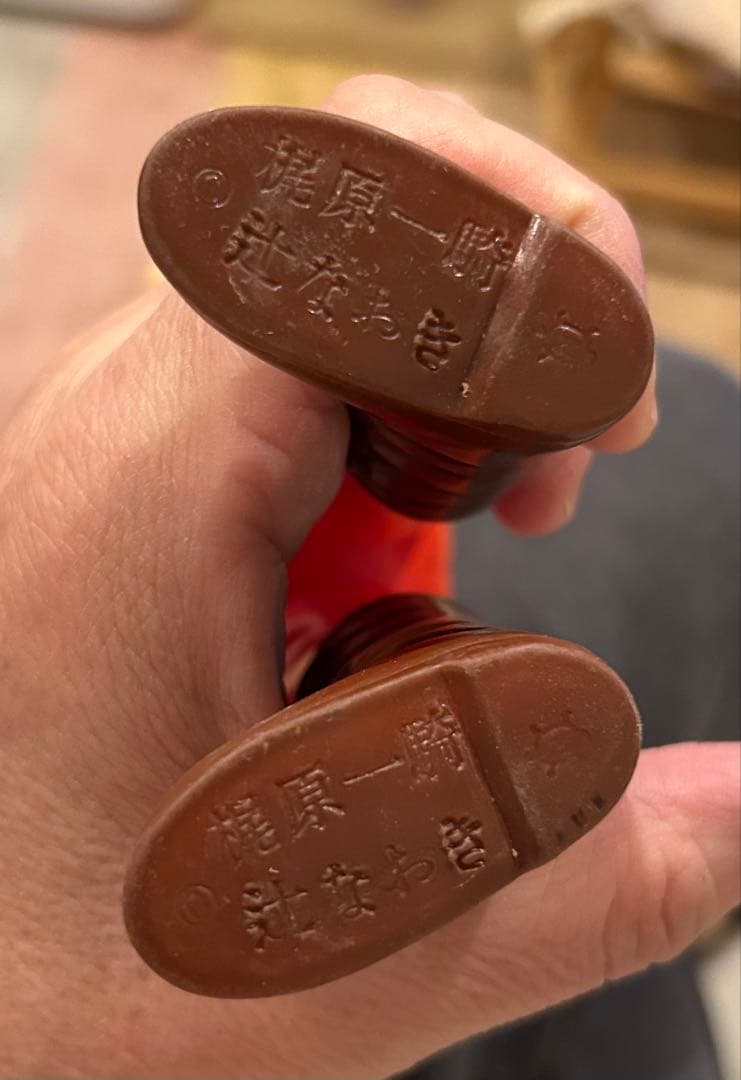 タイガーマスクのソフビ人形（ゴールデンマスク、当時物）　梶原一騎　辻なおき