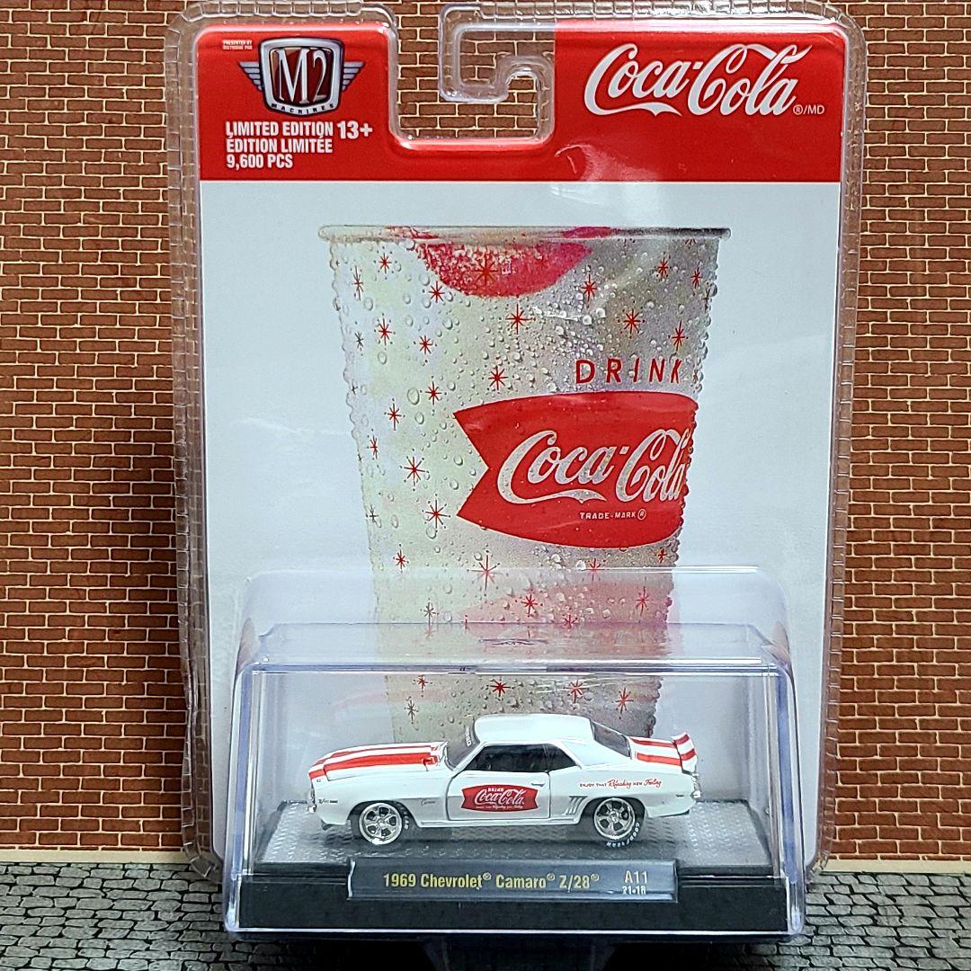 M2マシーン　コカ・コーラ　シボレー　カマロ　レトロパッケージ　1/64