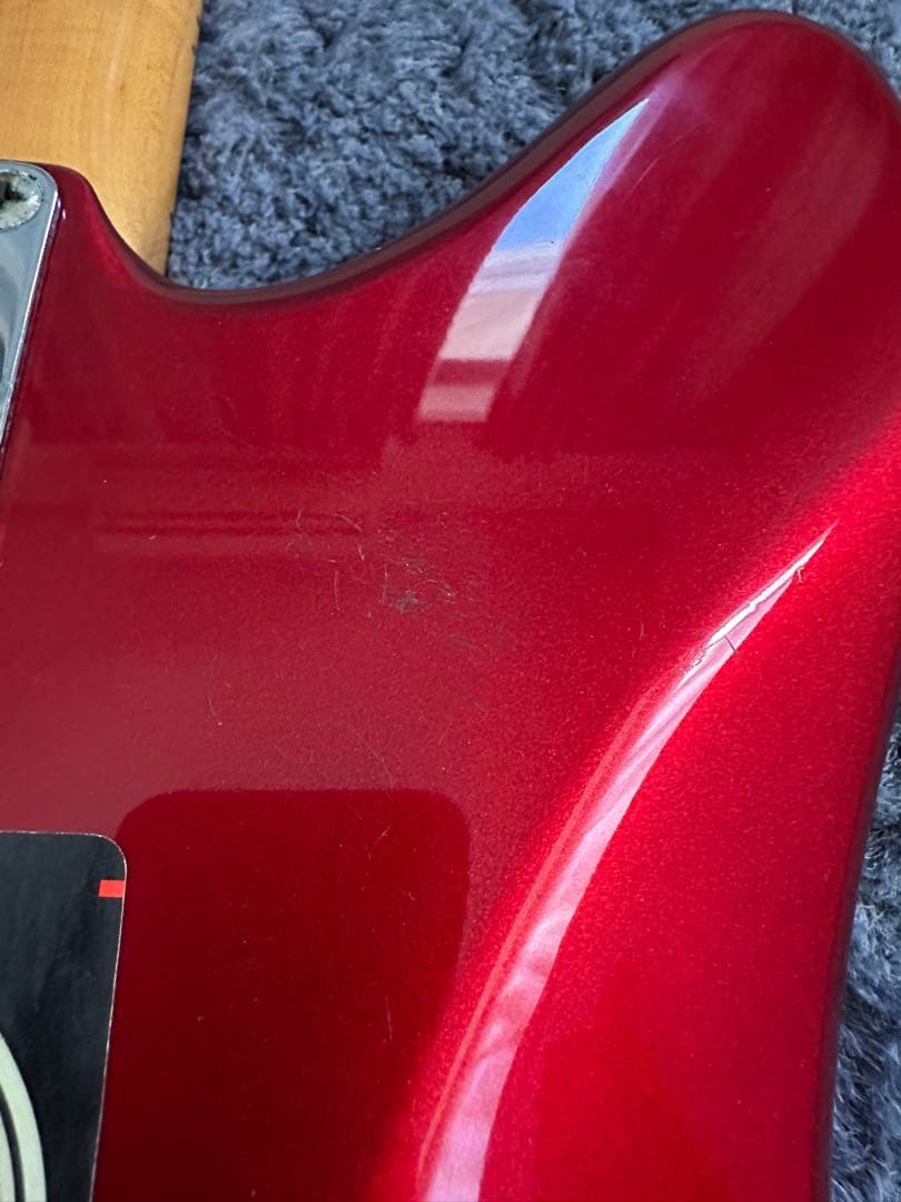 カ*s様 fender japan jaguar candy apple red