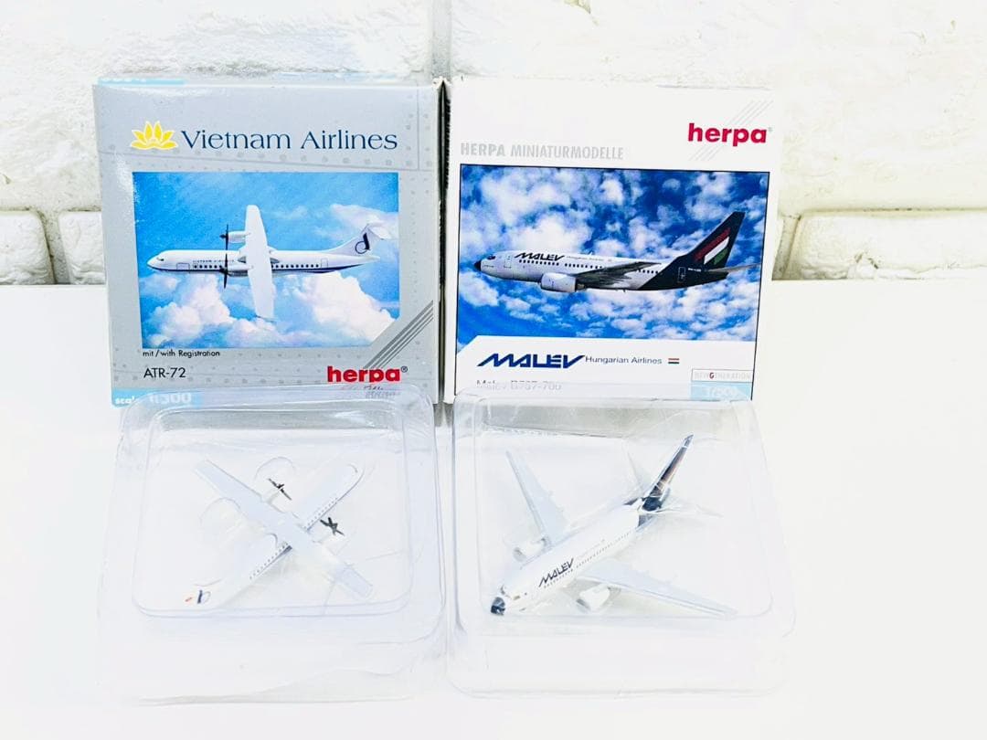 211Z herpa 航空機モデル 10個セット 飛行機模型 まとめ売り