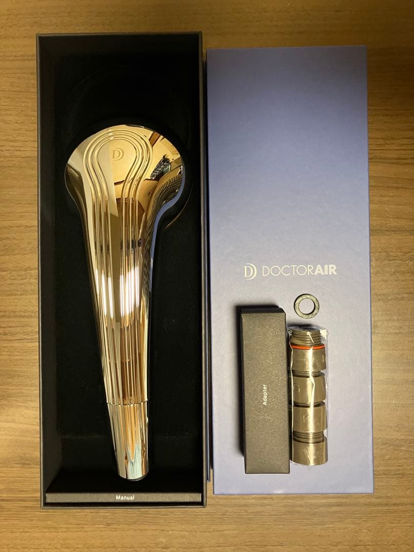 未使用・新品/ドクターエア/シャワーヘッド『クリスタルジュエル』BSH-01SV