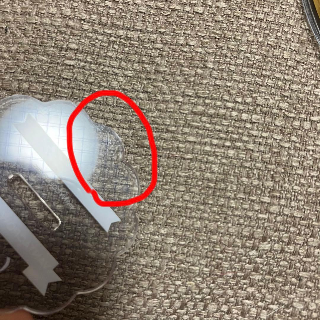 ベンタ　ホワイトデー　アクスタ　ハート缶バッジ