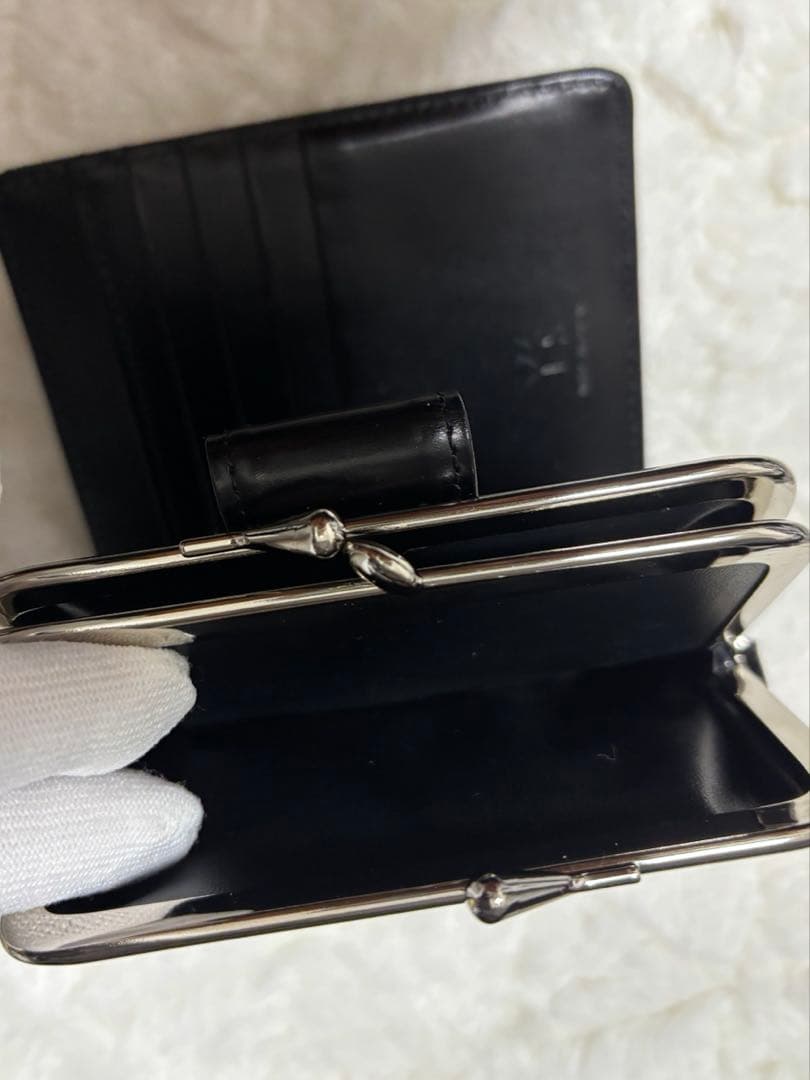 Ｙ's がま口 二つ折り財布 ヨウジヤマモト