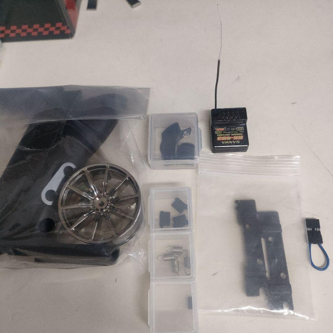 【使用少、美品】サンワM17プロポ、RX493受信機セット、プロポバック付き