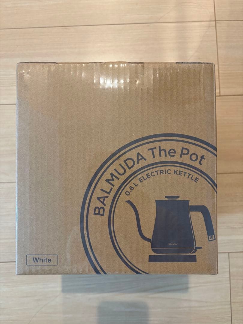【新品】バルミューダ BALMUDA The Pot 0.6L ケトル ホワイト