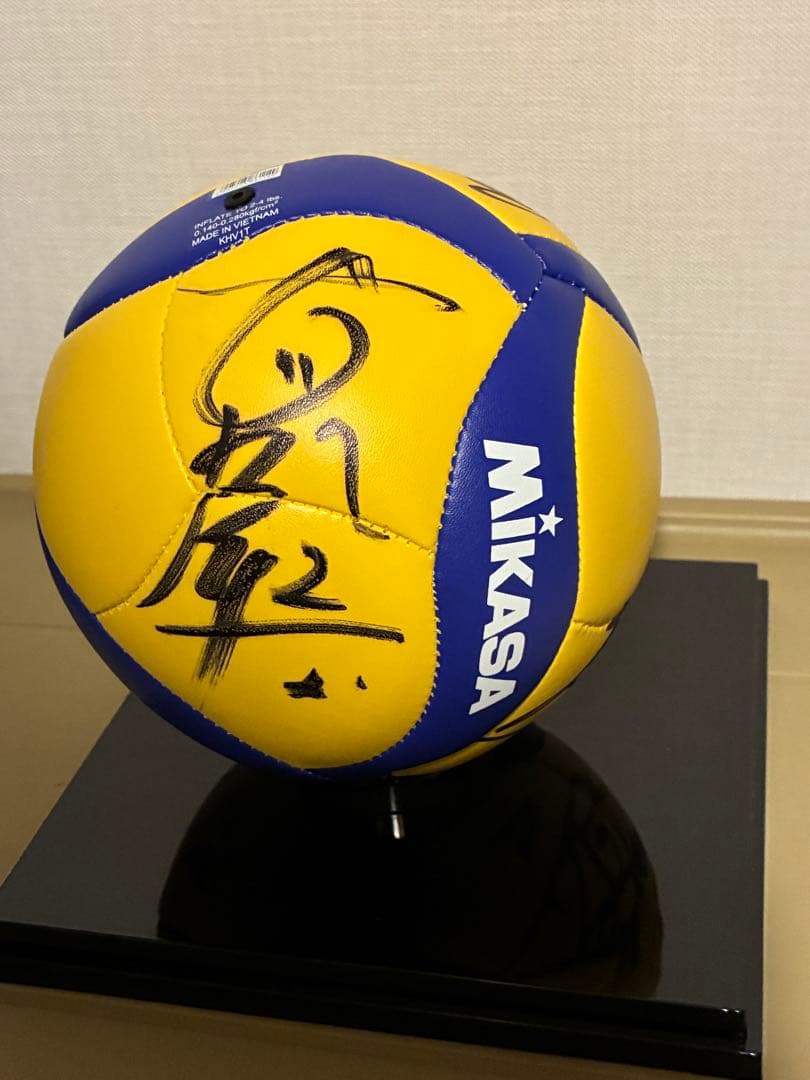 直筆サインボール 古賀紗理那 他 NECレッドロケッツ Vリーグ バレー