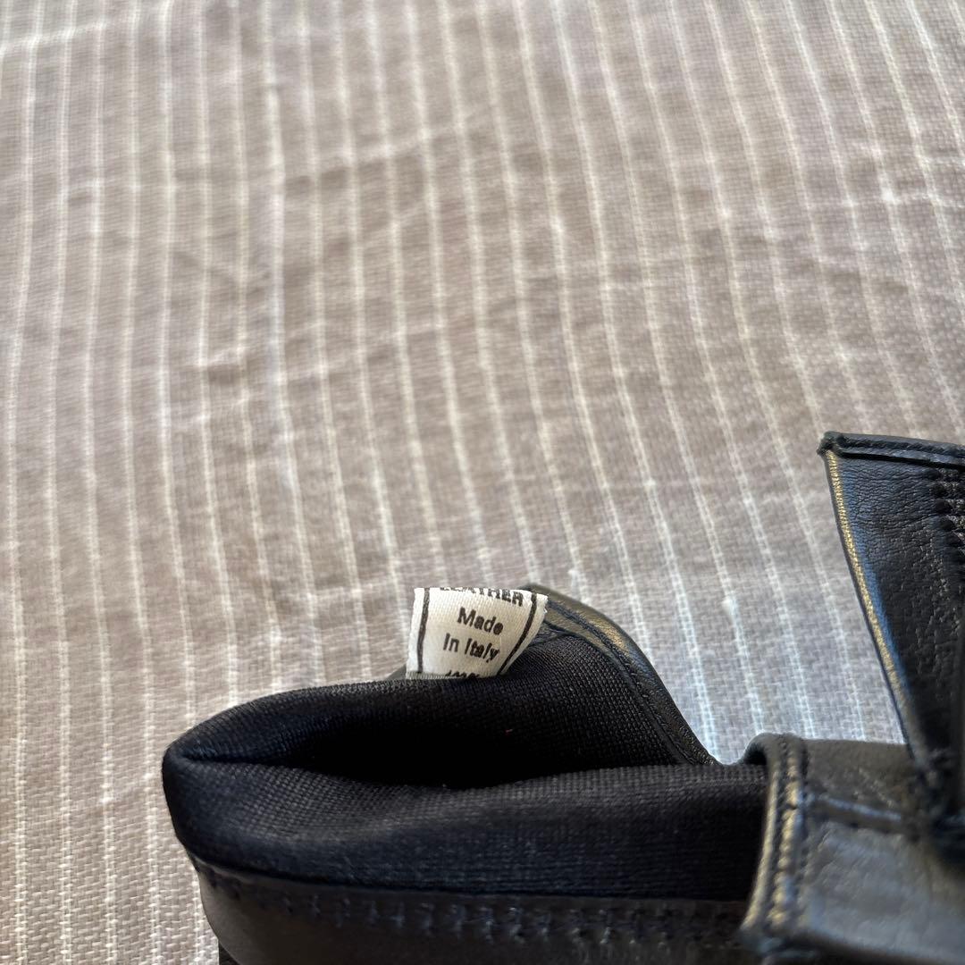 フィレンツェ　Madova Glovesの黒メンズレザー手袋