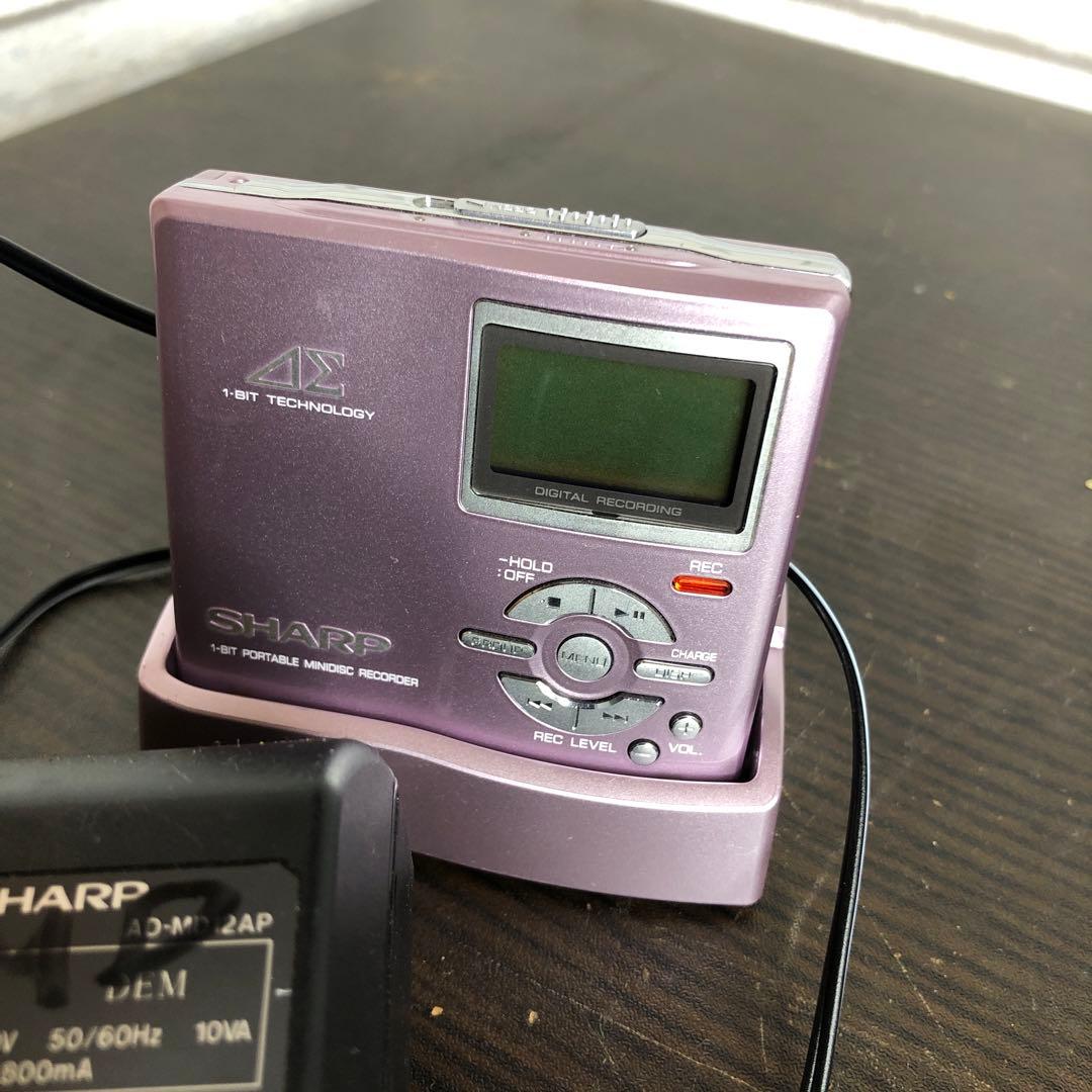 SHARP MD-DR7-P ポータブルMDレコーダー