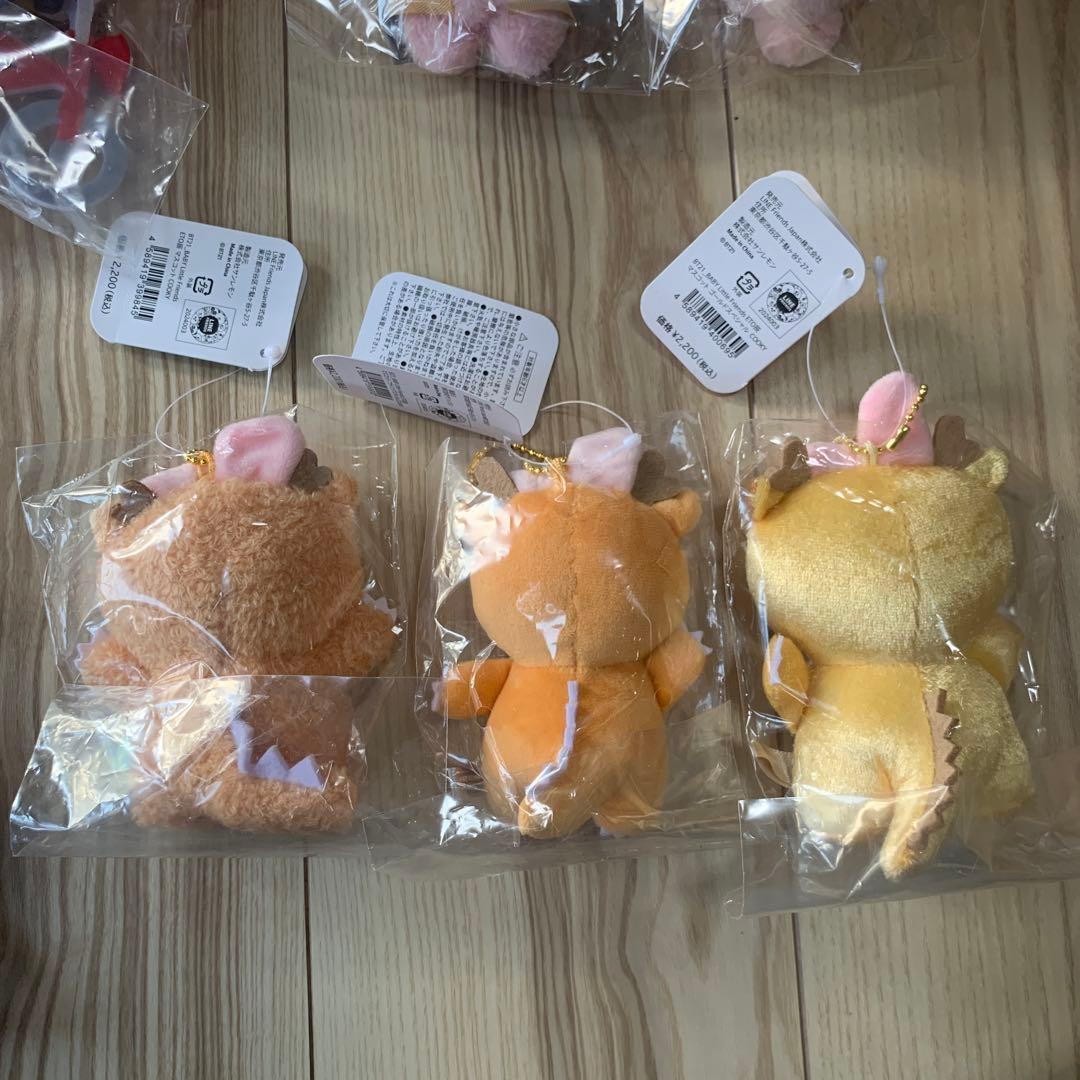 新品未開封　BT21 COOKY 公式ぬいぐるみ等まとめ売り　18個セット　レア